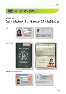 DNI / pAsAporte / perMIso De resIDeNcIA