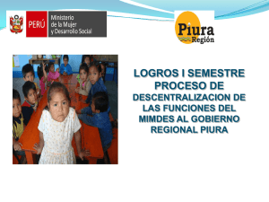 Diapositiva 1 - Gobierno regional de Piura