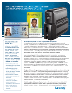 Datacard® CD800™ Card Printer with Inline Lamination Module