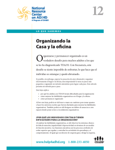 Organizando la Casa y la oficina