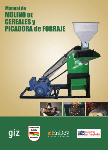 Manual de Molino de Cereales y Picadora de Forraje