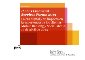 PwC´s Financial Services Forum 2013