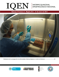 Modelación de la propagación de enfermedades infectocontagiosas