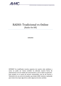 RADIO: Tradicional vs Online