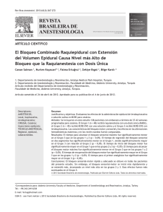 Combined spinal-epidural anesthesia with epidural volume