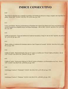 indice consecutivo - Archivo Nacional de Costa Rica