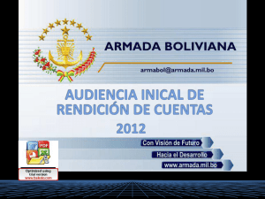misión y visión de la armada boliviana