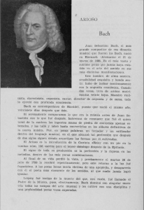 Page 1 ARIOSO Bach Juan Sebastian Bach, el más grande