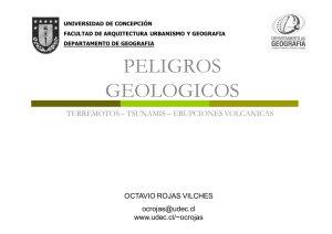 peligros geologicos - Universidad de Concepción