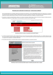 Instructivo Reclamos Arbitrales Abril 2015