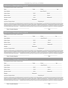 PLEASE FILL OUT ALL 3 FORMS