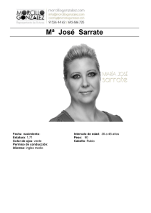 Mª José Sarrate - Morcillo Gonzalez