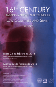low countries and spain - Instituto de Investigaciones Estéticas
