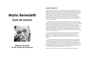 Mario Benedetti - Bibliotecas Públicas