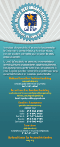 National Council on Problem Gambling Texas