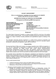 Page 1 /… VACANCY ANNOUNCEMENT (This is a re