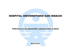 HOSPITAL UNIVERSITARIO SAN IGNACIO