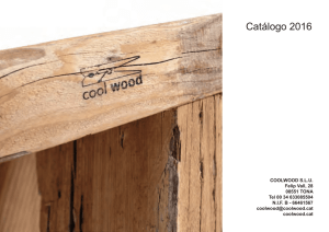 catalogo coolwood - Muebles de diseño