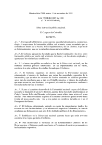 Diario oficial 7591 martes 13 de noviembre de 1888 LEY NÚMERO