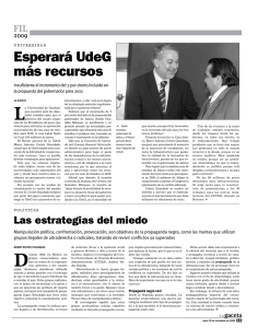 pagina 13. - La gaceta de la Universidad de Guadalajara