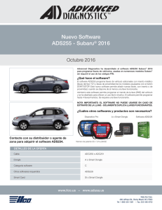 Nuevo Software ADS255