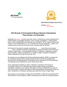 Girl Scouts of Connecticut Busca Nuevos Voluntarios Para Unirse a