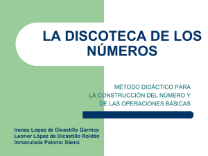 La discoteca de los números (Iranzu López de Dicastillo Garnica