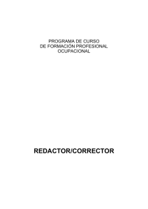 REDACTOR/CORRECTOR