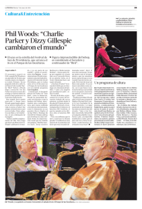 Phil Woods: “Charlie Parker y Dizzy Gillespie