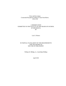 &ldquo;Citizens, Sovereigns, and Ceremonies: The Economy and Politics