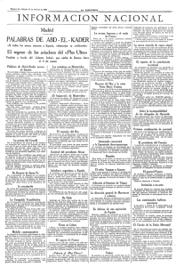 "La Vanguardia". 27 de febrero de 1926