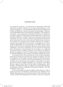 introducción La insurgencia mexicana y la Constitución de