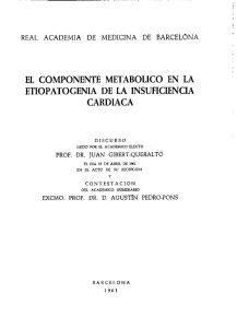 el componente metabolico en la etiopatogenia de la insuficiencia