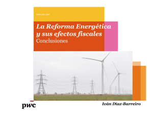 La Reforma Energética y sus efectos fiscales