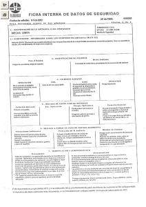 [LÜEE FICHA INTERNA DE DATOS DE SEGURIDAD