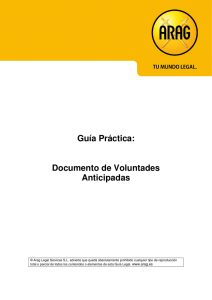 Guía Práctica: Documento de Voluntades Anticipadas