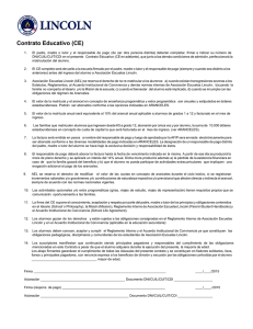 Contrato Educativo (CE)