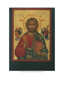 Varios: Icono número 9 (Jesus pantocrator).