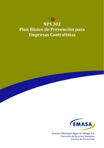 NPS 302 Plan Básico de Prevención Empresas Contratistas