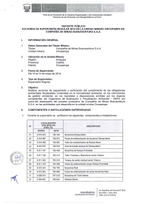 reporte público acciones de supervisión regular 2014 en la