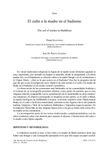 El culto a la madre en el budismo - Revistas Científicas Complutenses