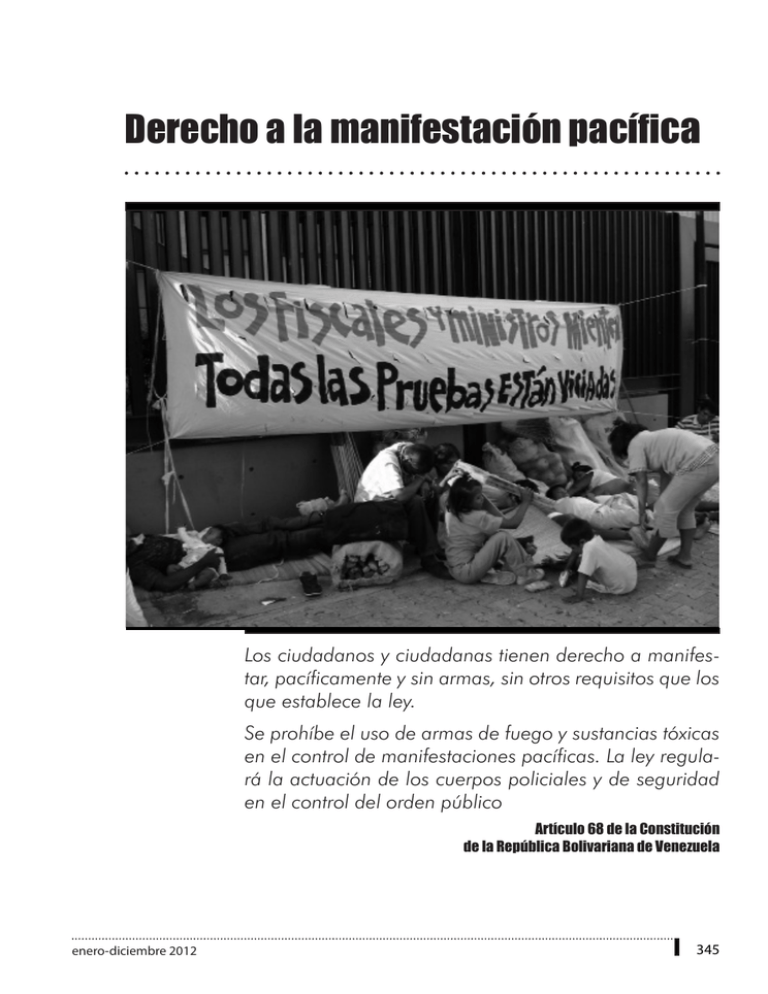 Derecho A La Manifestación Pacífica 0945