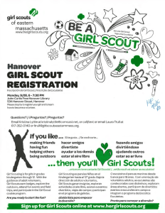 Girl Scouts! - Hanover Public Schools