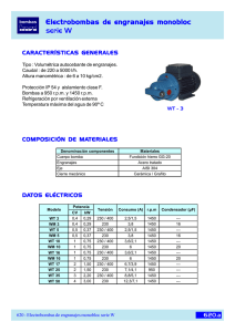 Catálogo Técnico Serie W