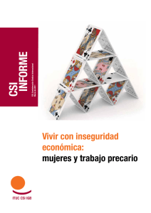 Vivir en la inseguridad económica