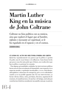 164 Martin Luther King en la música de John Coltrane