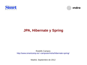 JPA, Hibernate y Spring