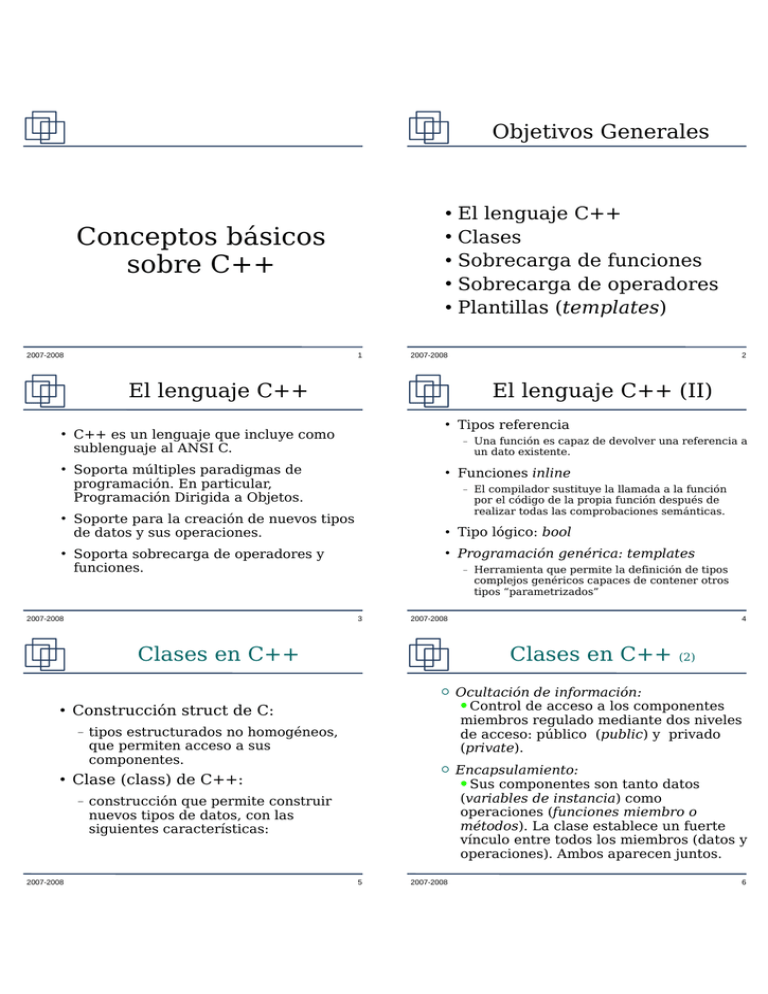 Conceptos básicos sobre C++