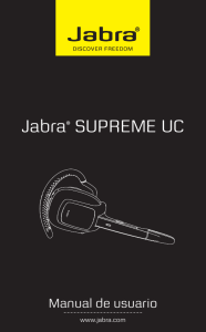 Cord/ón para supervisor de desconexi/ón r/ápida Jabra