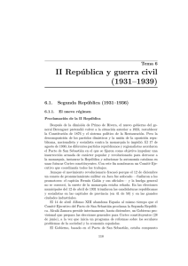Segunda República y Guerra Civil
